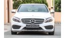 مرسيدس بنز C 200 AMG 2016 GCC under Warranty with Zero Downpayment.