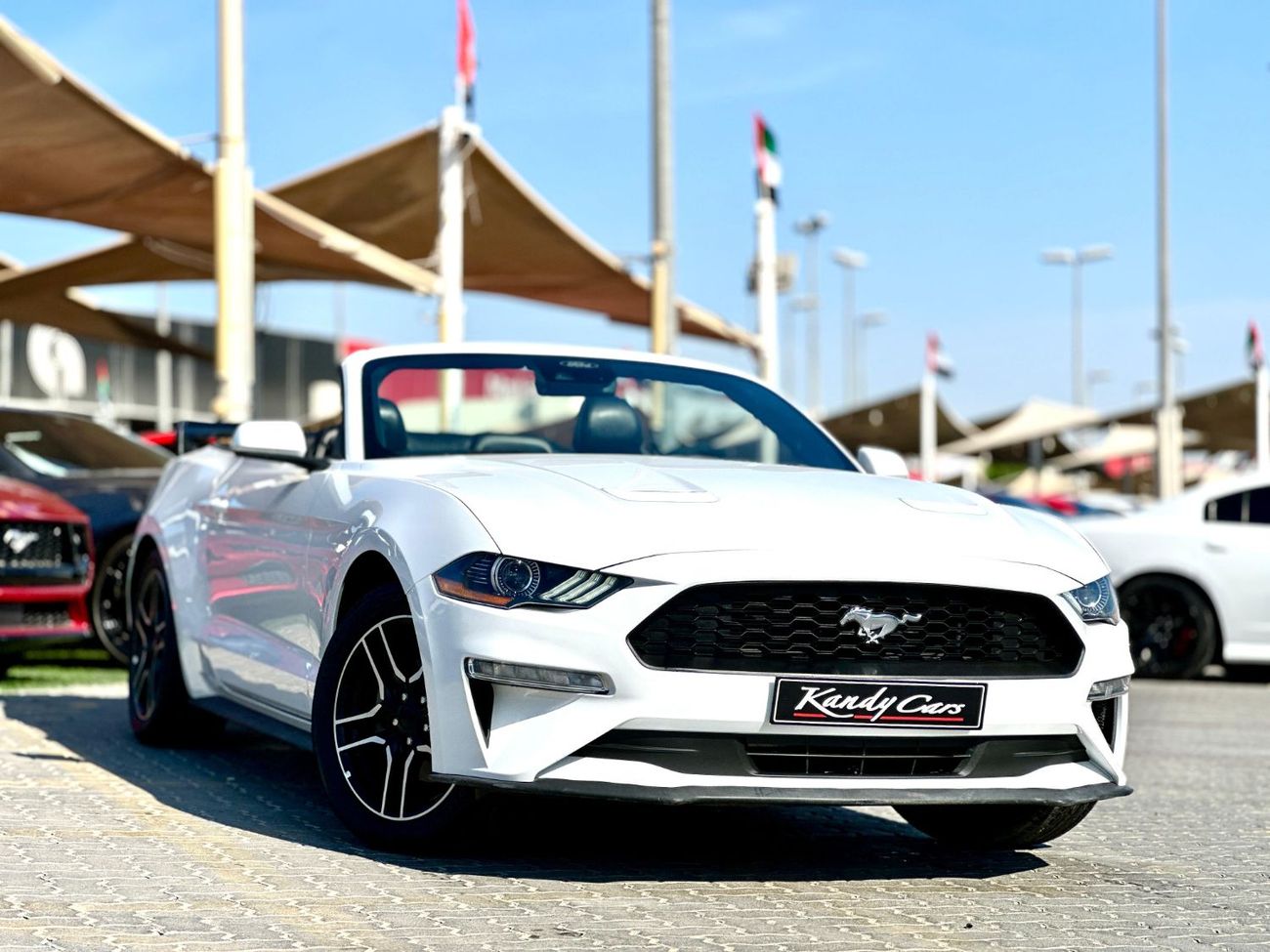 Ford Mustang Ecoboost Convertible | Monthly 1400/- | 0% DP | Fog Lights | Blindspot | # 05660