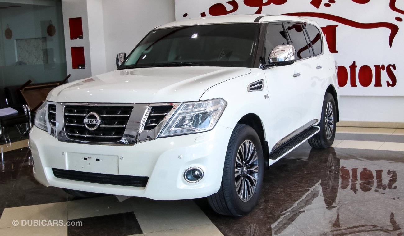 Nissan Patrol SE with platinum body kit