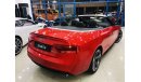 Audi A5 S-LINE CONVERTIBLE - 2016 - GCC - ONE YEAR WARRANTY D