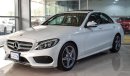 Mercedes-Benz C 250 AMG 2018, 2.0L I4-Turbo GCC, 0km with 2 Years Unlimited Mileage Dealer Warranty