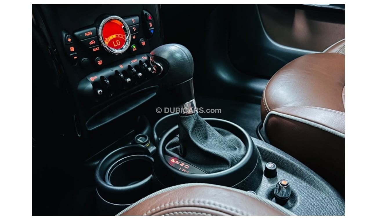 ميني كوبر إس بايسمان GCC .. FSH .. Perfect Condition .. Top Range .. S .