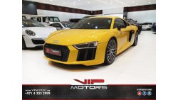 أودي R8 AUDI R8 V10 SPORT PLUS, 2017, GCC  IN EXCELLENT CONDITION, DEALER WARRANTY, DEALER FULL SERVICE HIST