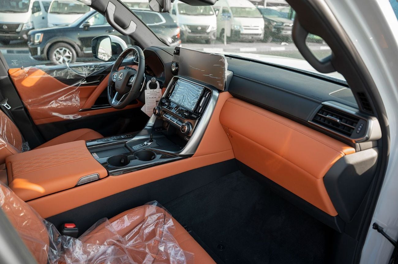 Lexus LX700h 2026 Lexus LX700h VIP 3.5L Petrol AT (White - Orange)