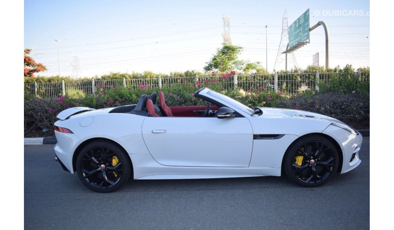 جاغوار F-Type R 2018 SOFT TOP CONVERTIBLE GERMAN SPECS THREE YEARS WARRANTY