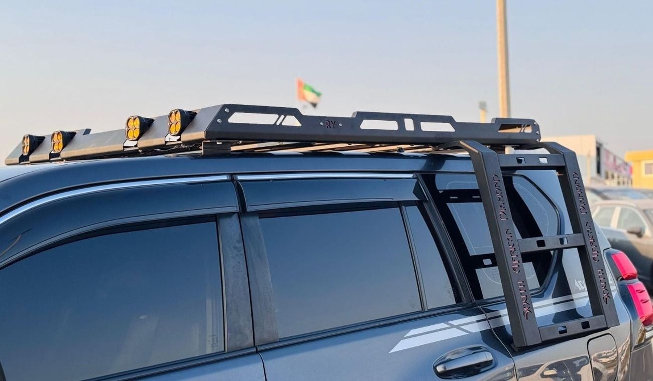 Toyota Prado PREMIUM MODIFICATION | ROOF RACK WITH SIDE LADDERS | 2021 | RHD | 2.8L DIESEL ENGINE | (AT) | SUNROO