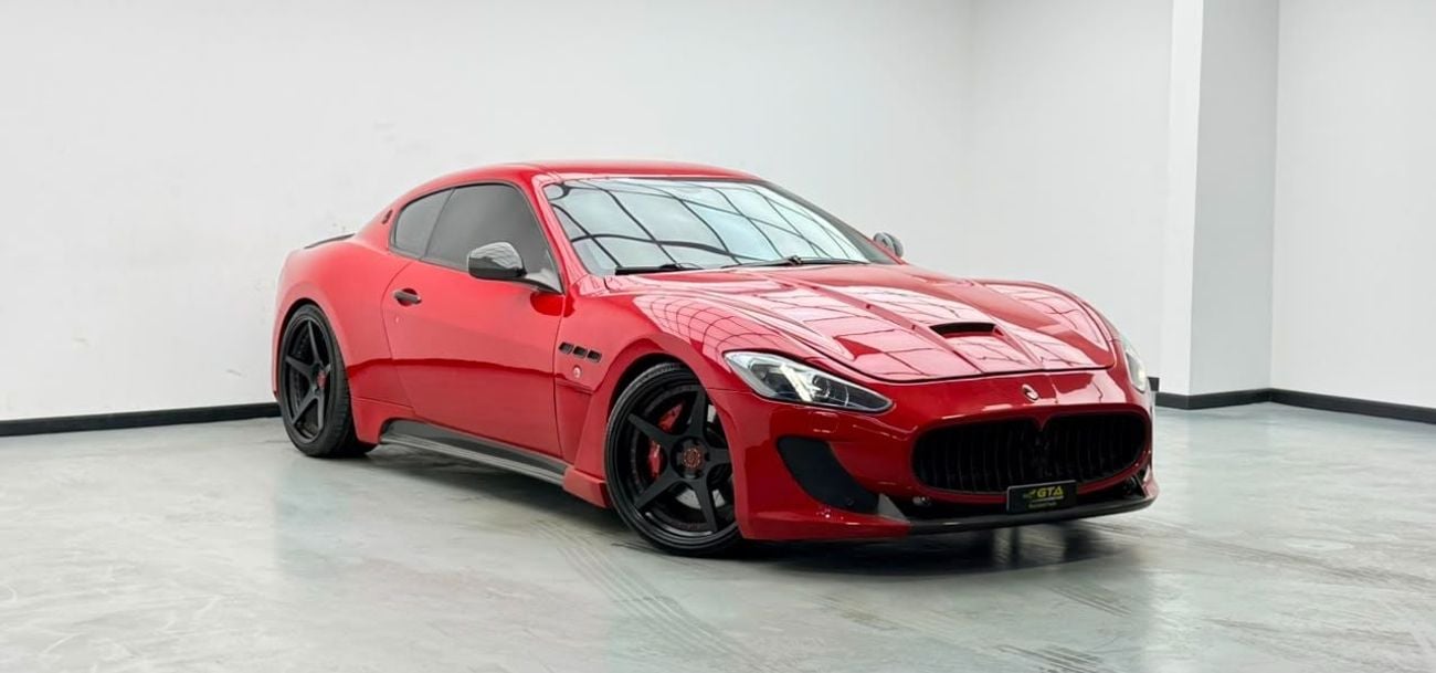 Maserati Gran Turismo SPORT 2013 Maserati GranTurismo MC, Service History, Carbon Fiber Package, Excellent Condition, GCC