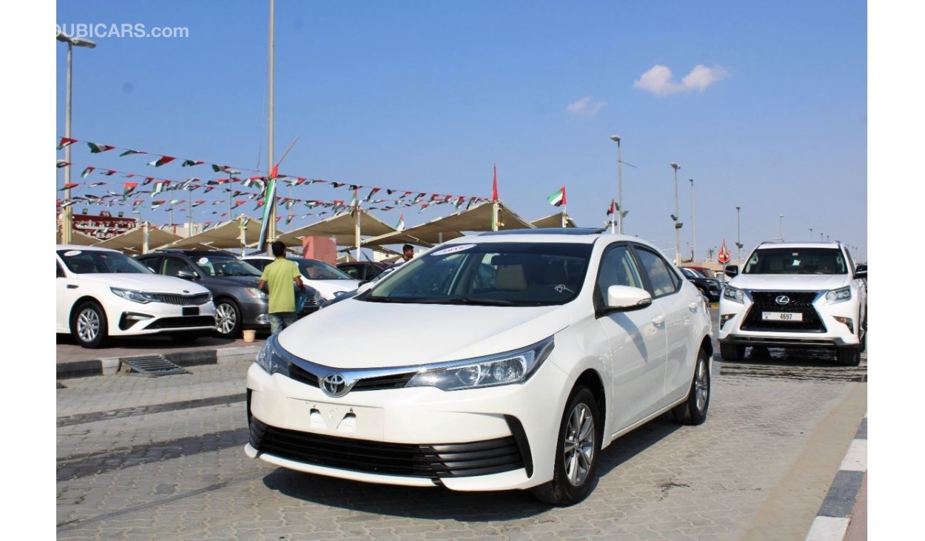 Toyota Corolla XLI Executive ACCIDENTS FREE - ORIGINAL PAINT - SUNROOF - 1600 CC - GCC - PERFECT CONDITION INSIDE O