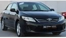 تويوتا كورولا XLI XLI تويوتا كورولا 2013 خليجي 1600 بحالة متتازة بدون صبغ بدون حوادث