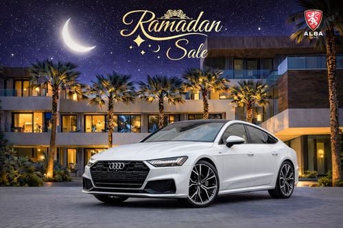 أودي A7 A7 S-Line | 5,092 P.M | 0% Downpayment | ALI & SONS WARRANTY!