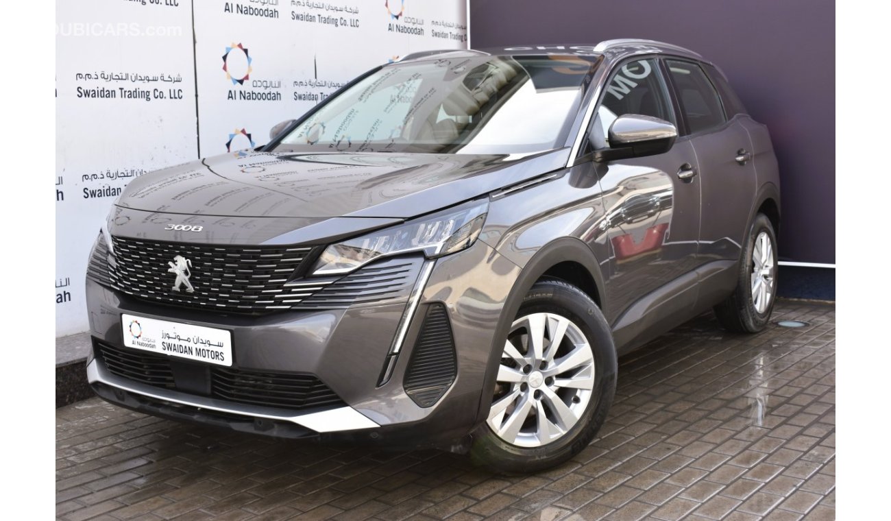 Peugeot 3008 AED 1199 PM | 1.6L ACTIVE GCC AGENCY WARRANTY UP TO 2026 OR 100K KM
