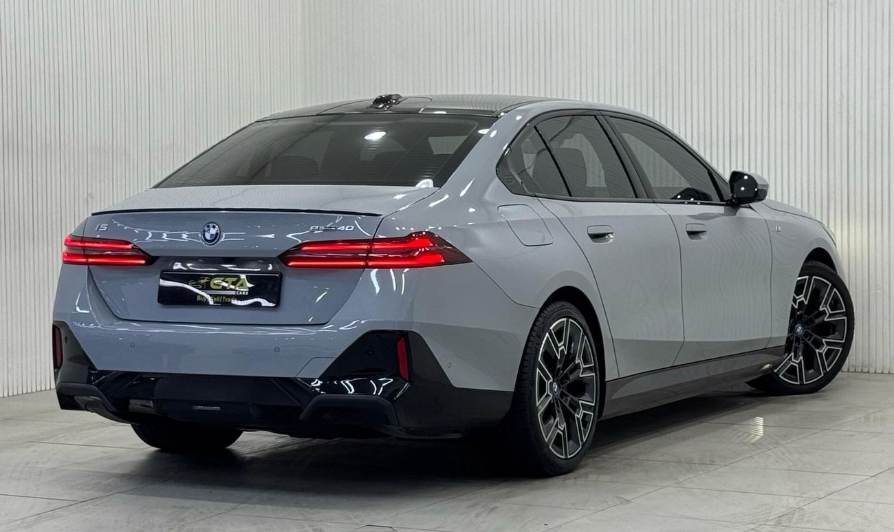 BMW i5 eDrive40 M-Sport 2024 BMW i5 eDrive40 M-Sport, 2030 BMW Warranty + Service Pack, 2032 BMW Battery Wa