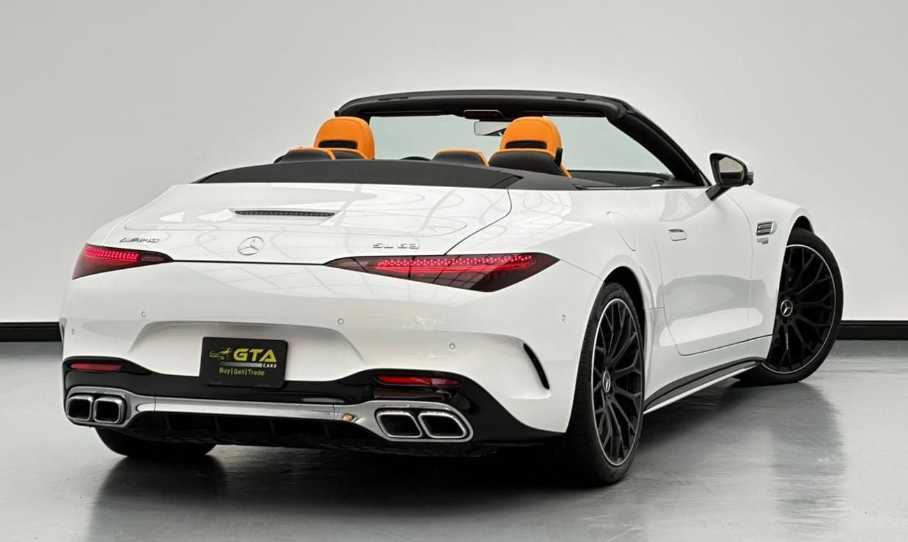 مرسيدس بنز SL 63 AMG 2024 Mercedes-Benz SL63 AMG V8 4MATIC, 2 years Warranty, Excellent Condition