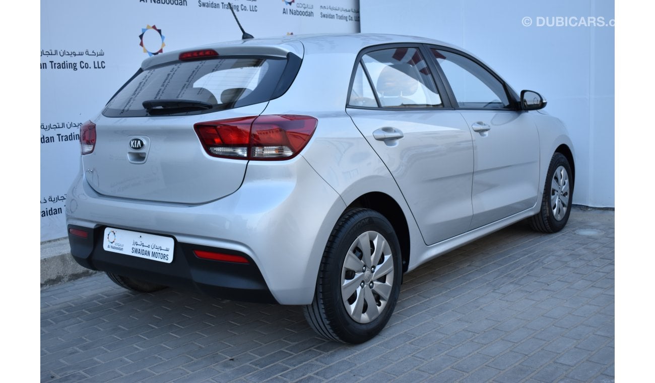 كيا ريو 1.4L 2018 MODEL GCC SPECS WITH DEALER WARRANTY