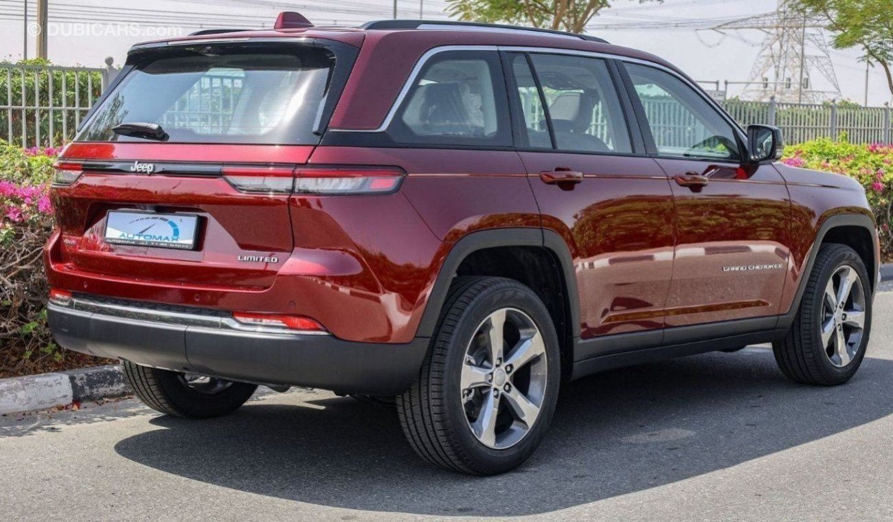 Jeep Grand Cherokee Limited Plus Luxury V6 3.6L 4X4 , 2023 GCC , 0Km , With 3 Years or 60K Km Warranty @Official Dealer