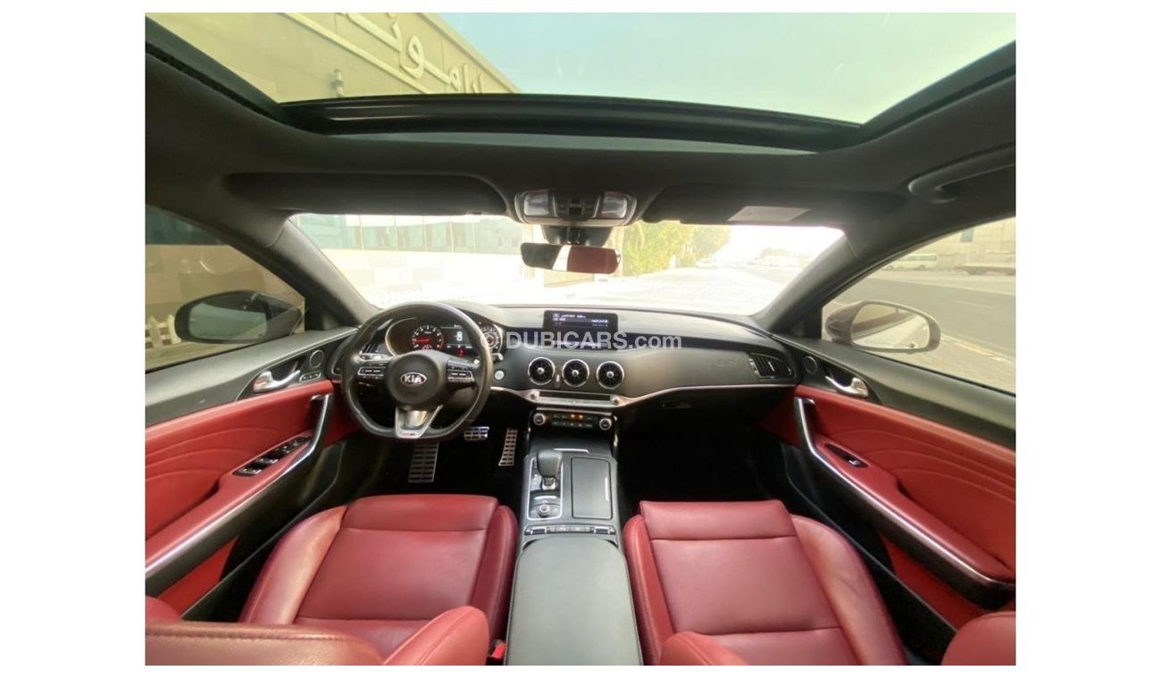 كيا ستينجر كامل المواصفات كيا استينجر جي تي لاين ٢٠٢١ المطلوب 110.000 درهم  الممشى 67.000 كم  مواصفات خليجيه فل