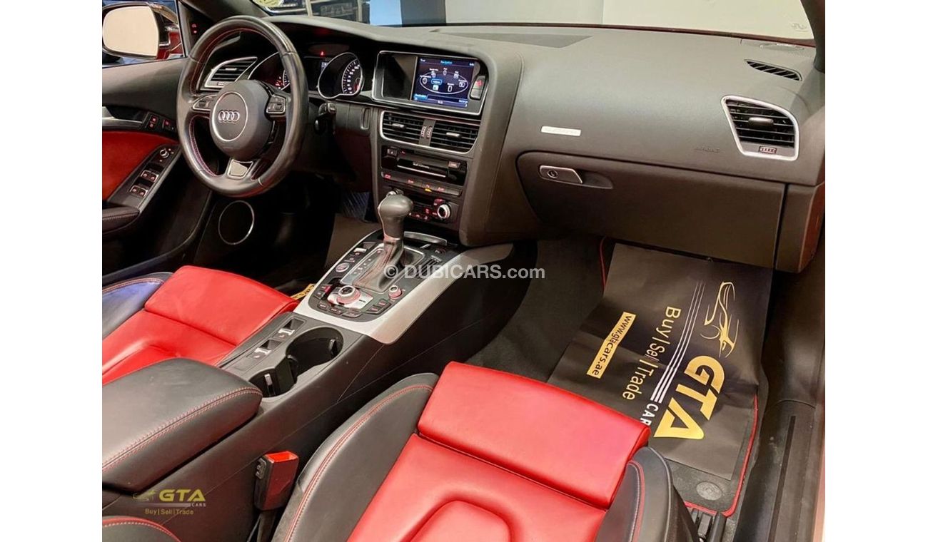 Audi A5 2016 Audi A5 50TFSI S-Line Cabriolet, Audi Warranty-Service Contract, GCC