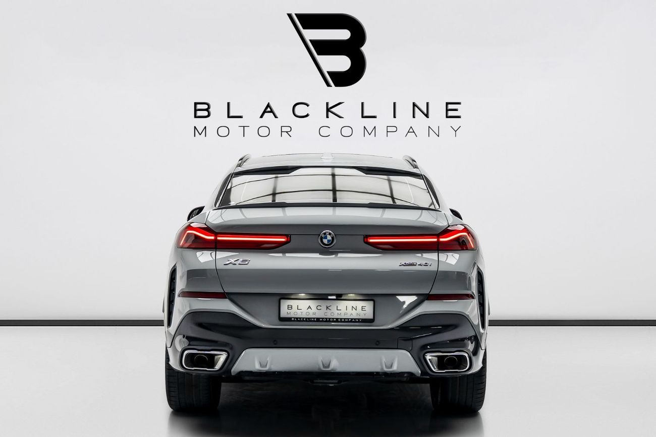 BMW X6 40i M Sport 3.0L 2025 BMW X6 XDrive 40i, 2029 BMW Warranty + Service Contract, Low KMs, GCC