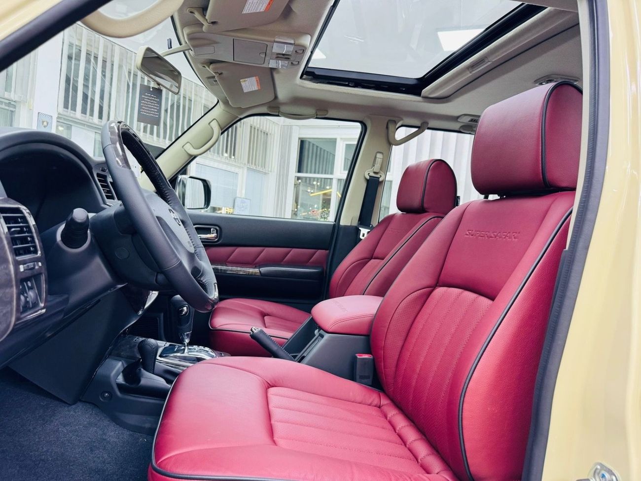 نيسان باترول سوبر سفاري GCC .. warranty .BRAND NEW