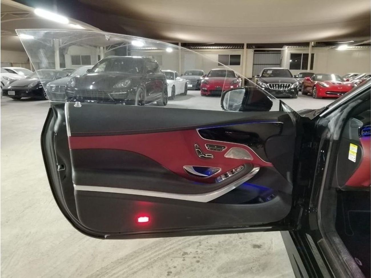 مرسيدس بنز S 550 كوبيه MERCEDES S CLASS COUPE S550 BLACKBISON WALDAERO KIT 4.7L 2015, BURMESTER SPEAKER, SIX BUTTONS AND MO