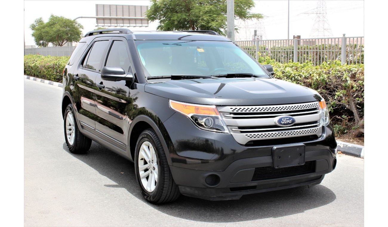 Ford Explorer 2015/ GCC/ 100% ORIGINAL PAINT / FULL AGENCY SERVICE