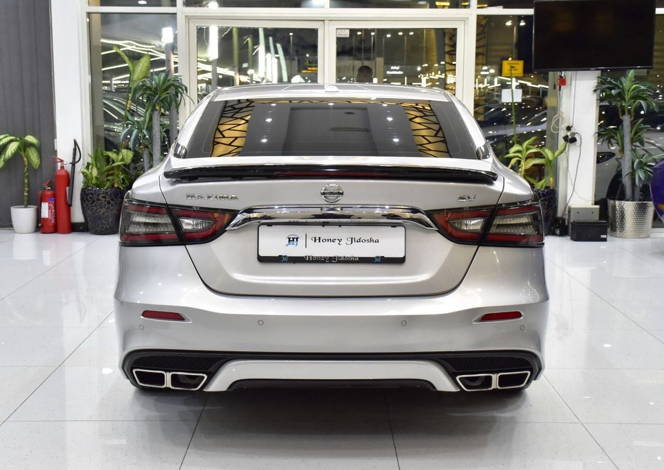 نيسان ماكسيما SV EXCELLENT DEAL for our Nissan Maxima SV ( 2021 Model ) in Silver Color American Specs