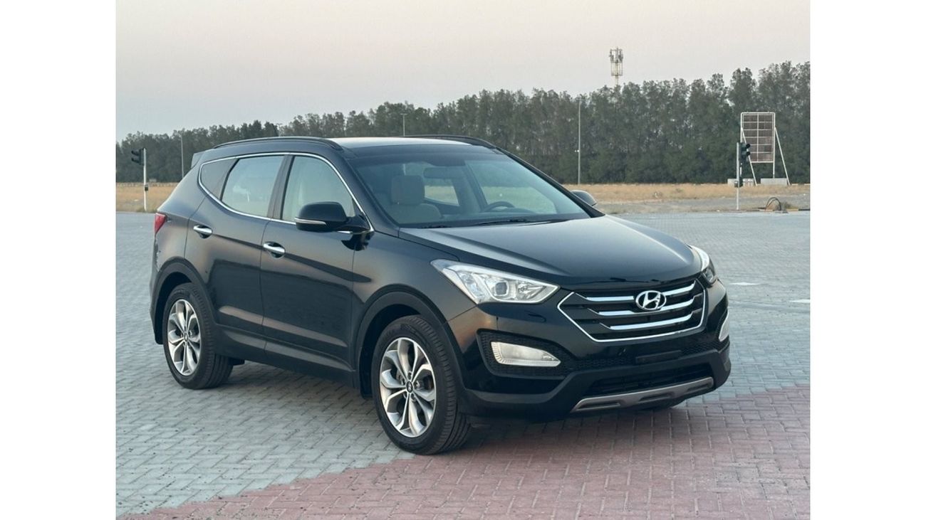 هيونداي سانتا في GLS موديل 2015 خليجي فل مواصفات بانوراما وكراسي جلد ومثبت سرعه