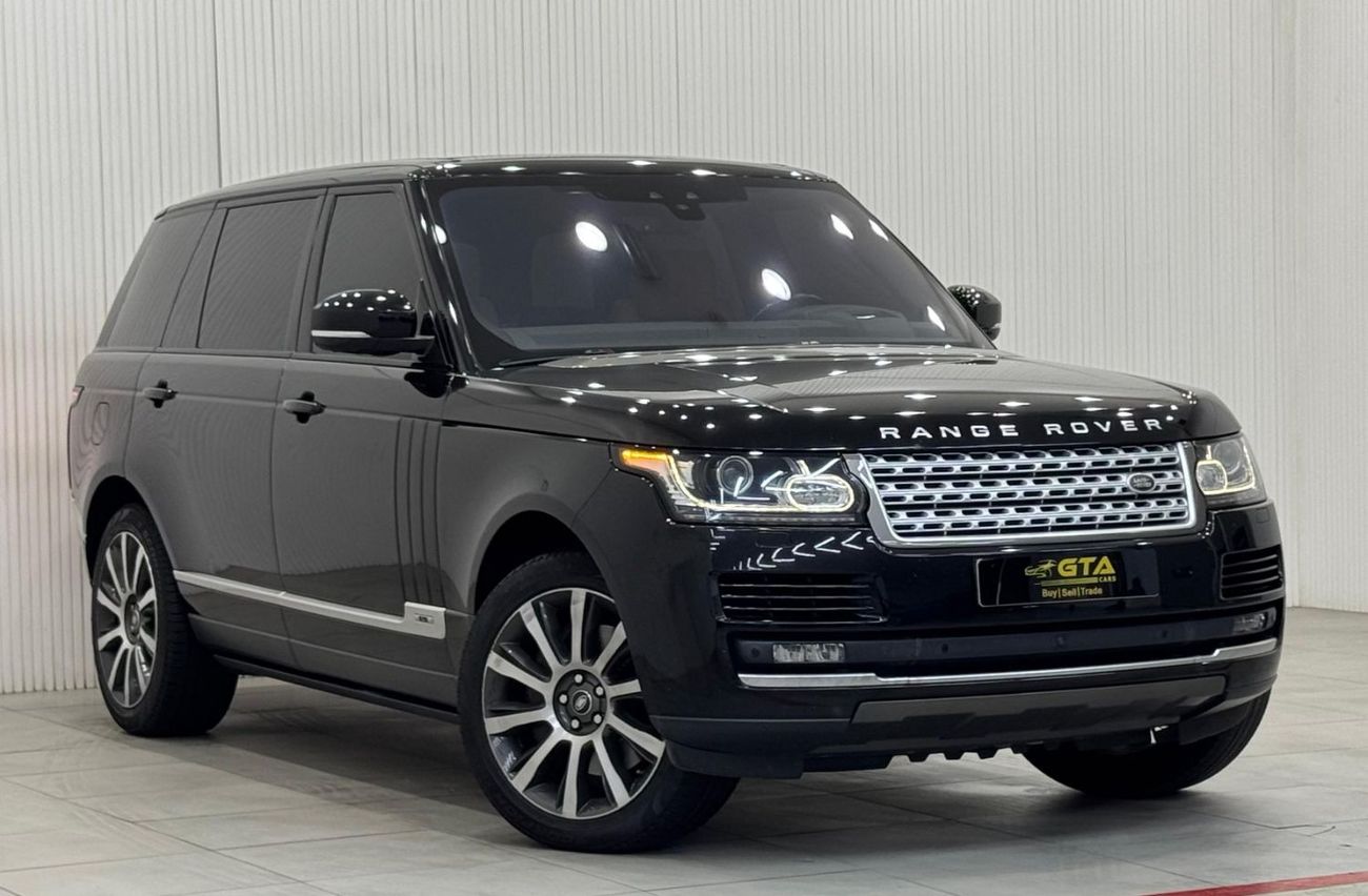 Land Rover Range Rover Vogue 5.0L 2017 Range Rover Vogue SE LWB V8, Aug 2028 Al-Tayer Service Package, 1 Year Warranty, GCC