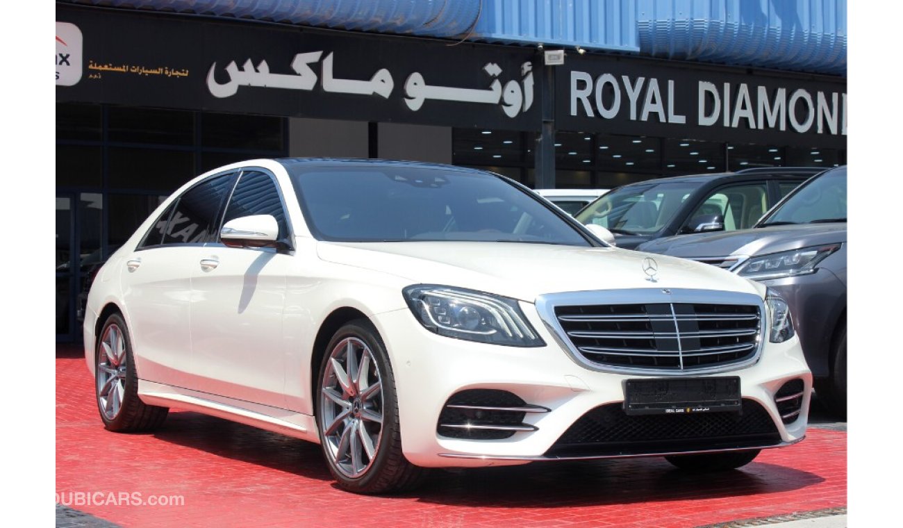 Mercedes-Benz S 450 (2019)V6 GCC, UNDER WARRANTY  & SERVICE CONTRACT FROM LOCAL DEALER