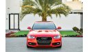 Audi A4 2 Y Warranty - GCC - AED 1,130 PER MONTH - 0% DOWNPAYMENT