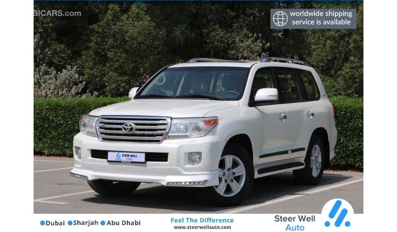 Toyota Land Cruiser 2013 | PLATINUM EDITION V6 - EXCELLENT CONDITION WITH GCC SPECS