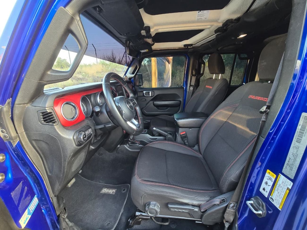 Jeep Wrangler Unlimited RUBICON X JEEP WRANGLER RUBICON 2018 GCC ORGINAL PAINT // ACCIDENT FREE // PERFECT CONDITION