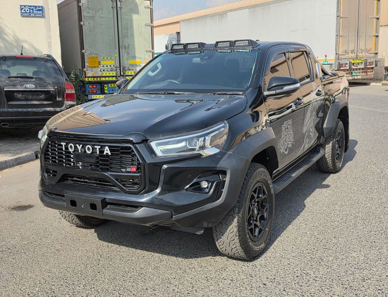 Toyota Hilux RIGHT HAND DRIVE ONLY FOR EXPORT 2.8 LITER SHAPE MODIFIED 2024