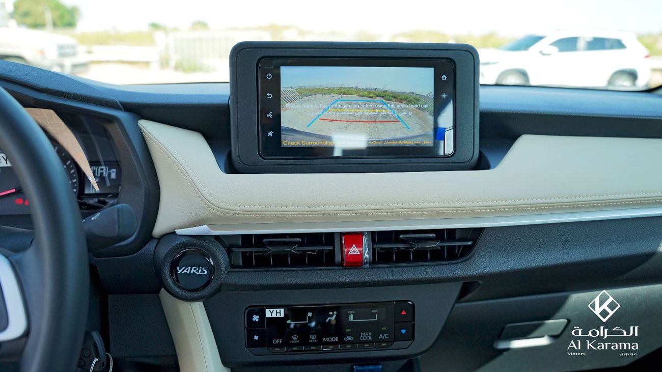 تويوتا يارس تويوتا يارس Y | محرك 4 أسطوانات سعة 1.3 لتر | مواصفات خليجية | نظام تحكم بالمناخ | عجلات معدنية | كا