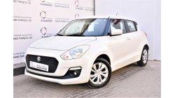 سوزوكي سويفت 1.2L GL 2018 GCC SPECS DEALER WARRANTY