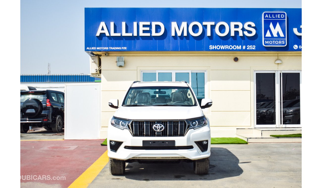 Toyota Prado PRADO 4.0L-FLOOR-08AB-TXL-MIDNIGHT EDITION-21YM (LTR)-WHT_BEIG-FOR EXPORT ONLY