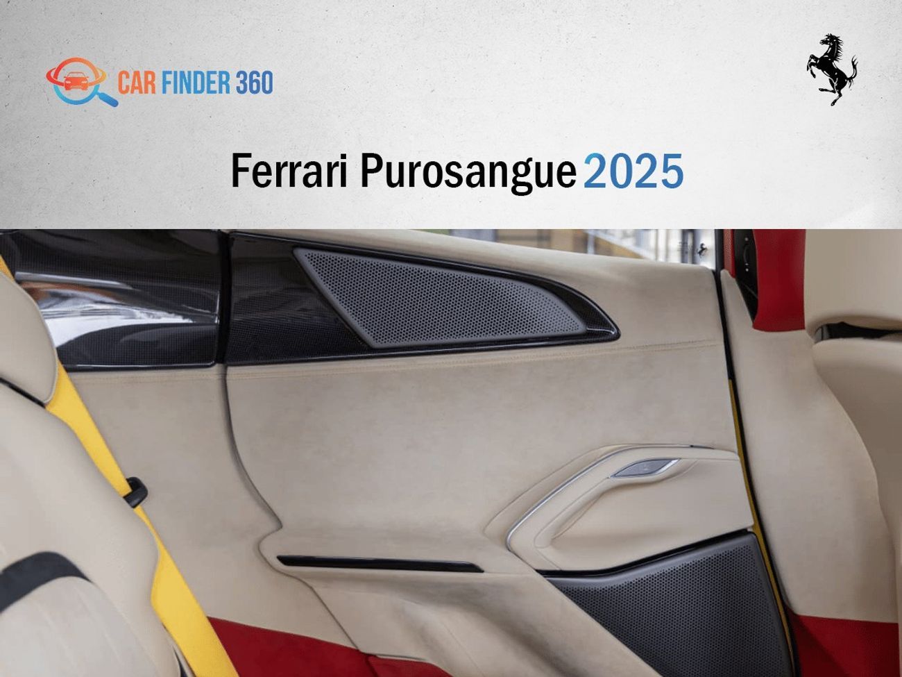 فيراري بوروسانجوي Ferrari Purosangue 2025 (Export Only)
