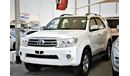 Toyota Fortuner 2011 WHITE NO PAIN NO ACCIDENT PERFECT