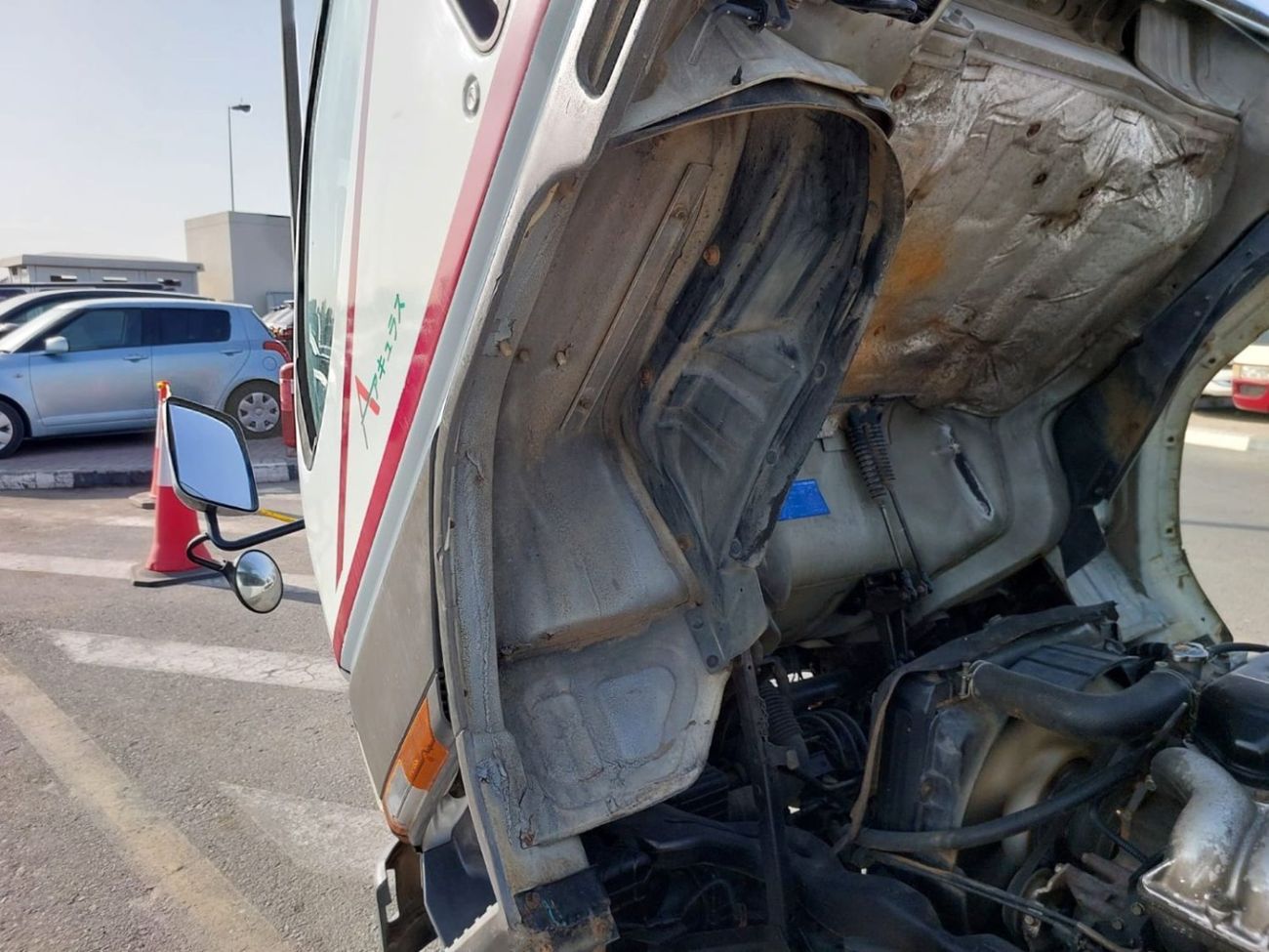 ميتسوبيشي فوسو كانتير MITSUBISHI CANTER TRUCK RHD 1997 MODEL 4.5 L DIESEL MANUAL(PM31017)