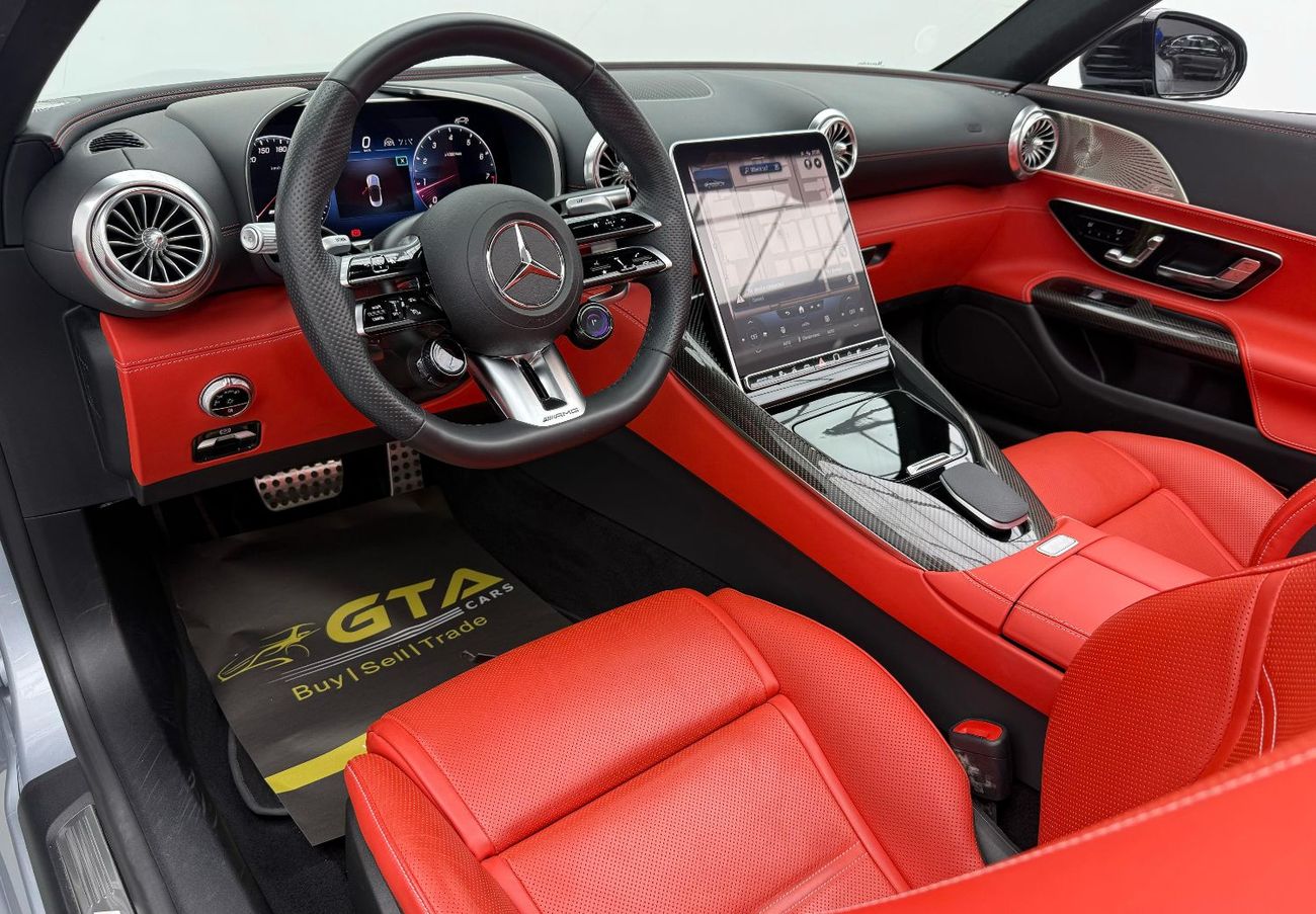 مرسيدس بنز SL 55 AMG Roadster 4Matic+ 2022 Mercedes Benz SL 55 AMG, 2028 Mercedes Warranty, Full Mercedes Service History