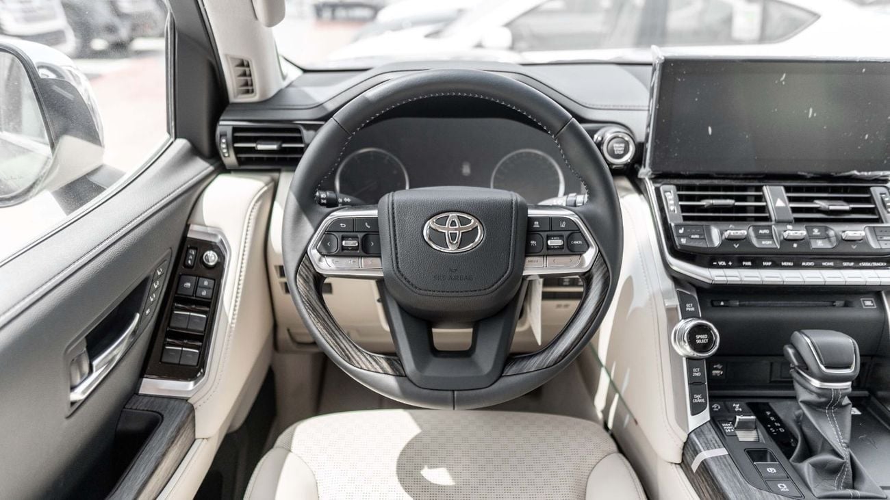 Toyota Land Cruiser 2025 Toyota Land Cruiser VX 4.0L AT Petrol (Black-Beige)