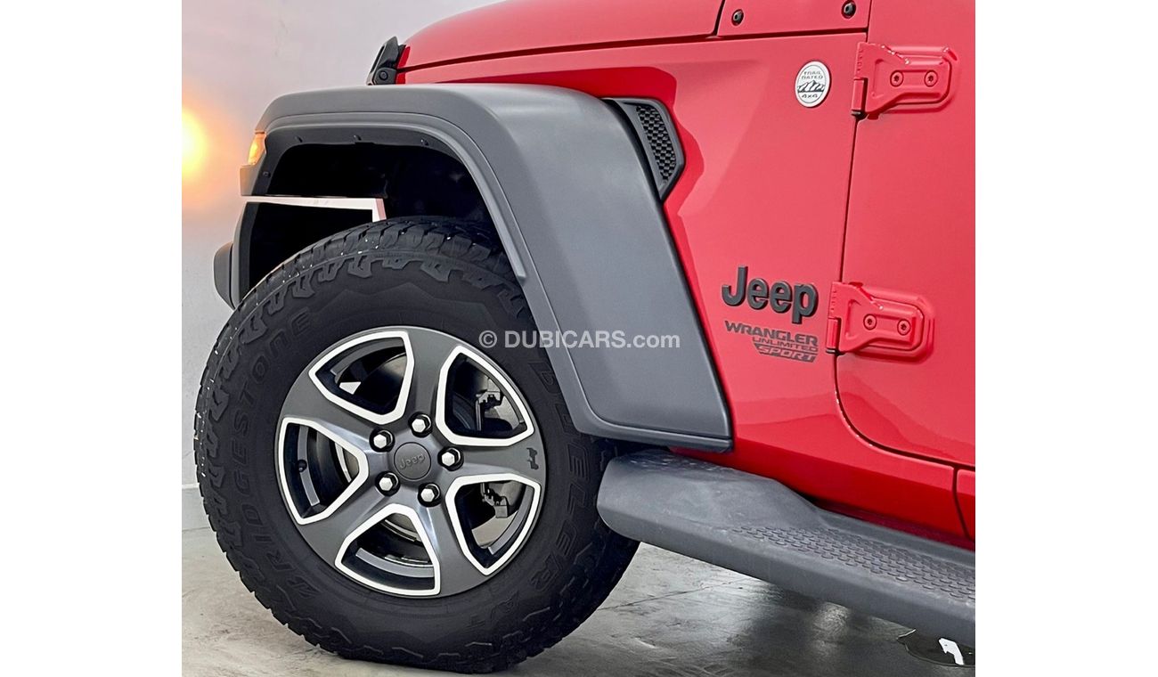 Jeep Wrangler Unlimited Sport 2021 Jeep Wrangler Sport Unlimited, Jeep Warranty May 2026, Low Kms, GCC
