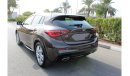 إنفينيتي Q 30 2017/ 1.6T/ GCC/ FULL SERVICE HISTORY / 1 YEAR WARRANTY