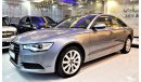 أودي A6 AMAZING Audi A6 2014 Model!! in Beautiful Grey Color! GCC Specs