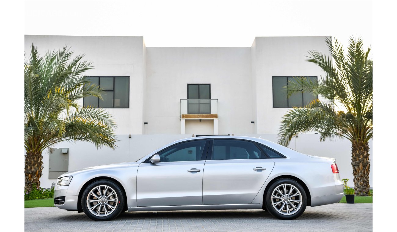 Audi A8 L - Fully Agency Serviced - Immaculate Condition - AED 1,645 Per Month - 0% DP