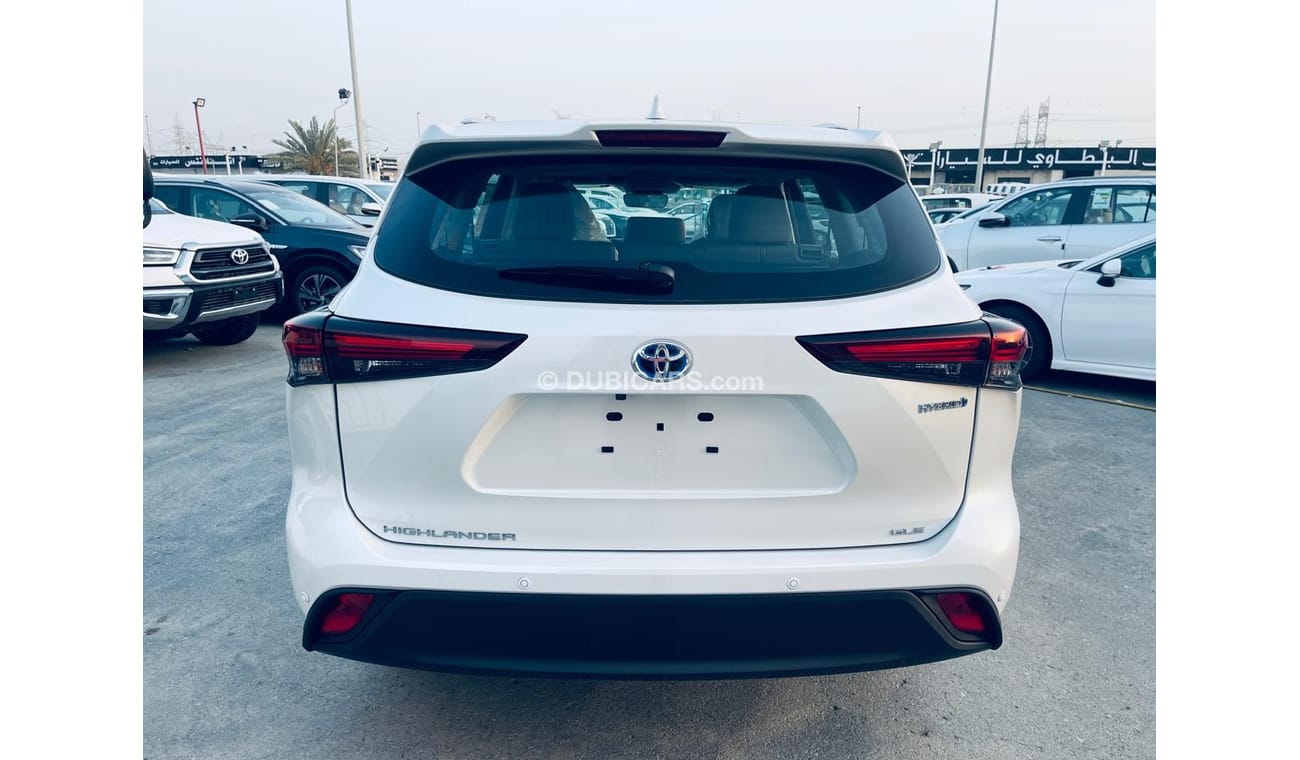 New TOYOTA HIGHLANDER GLE 2.5L HYBRID 2024 MODEL pearl white 2024 for ...