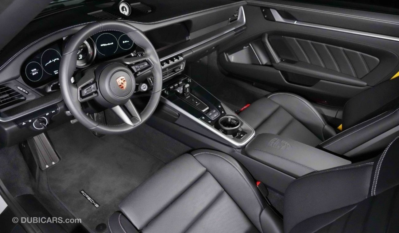 Porsche 911 Turbo S Cabriolet | Brand New | 2024 | Crayon | Interior Black