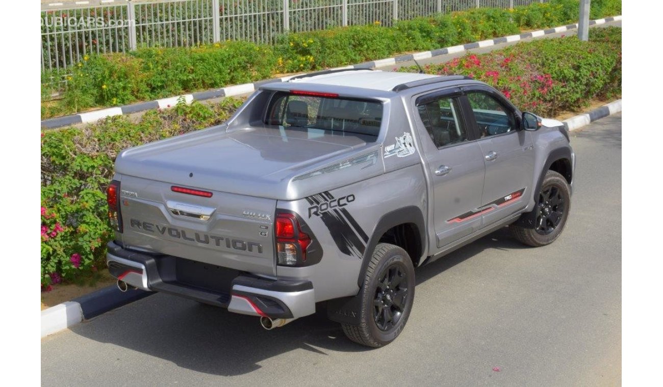 تويوتا هيلوكس 2019 MODEL TOYOTA HILUX DOUBLE CAB PICKUP ROCCO TRD  2.8L  DIESEL 4WD AUTOMATIC TRANSMISSION