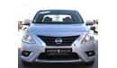 Nissan Sunny SV Nissan Sunny 2018 GCC, full option, in excellent condition