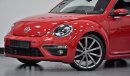 فولكس واجن بيتيل EXCELLENT DEAL for our Volkswagen Beetle TURBO R-Line 2016 Model!! in Red Color! GCC Specs